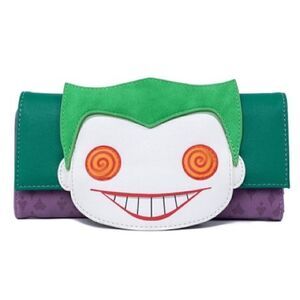 POP Loungefly DC Joker Eyes Wallet / Clutch Bag NEW NWT SHIPS NOW!